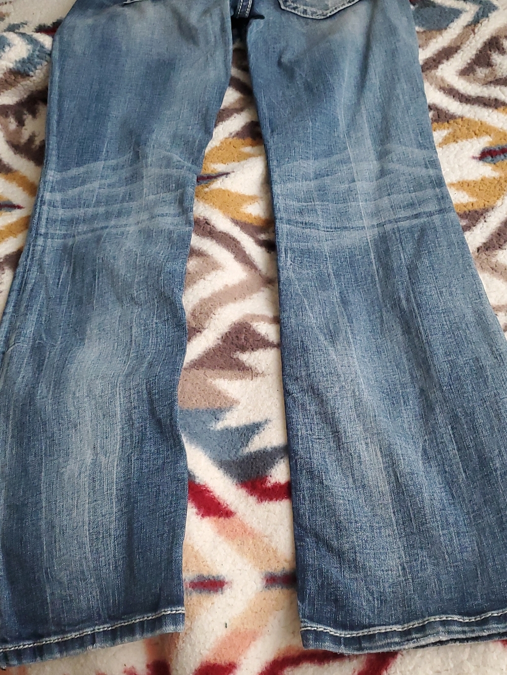 Miss Me Embellished Blue Denim Jeans Signature Slim - Picture 7 of 9